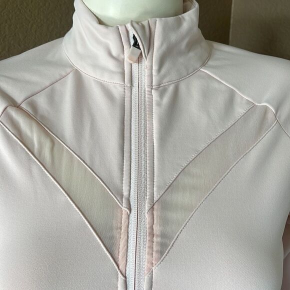 Fabletics Marianne Mesh Jacket in blush pink xxs - Picture 6 of 7